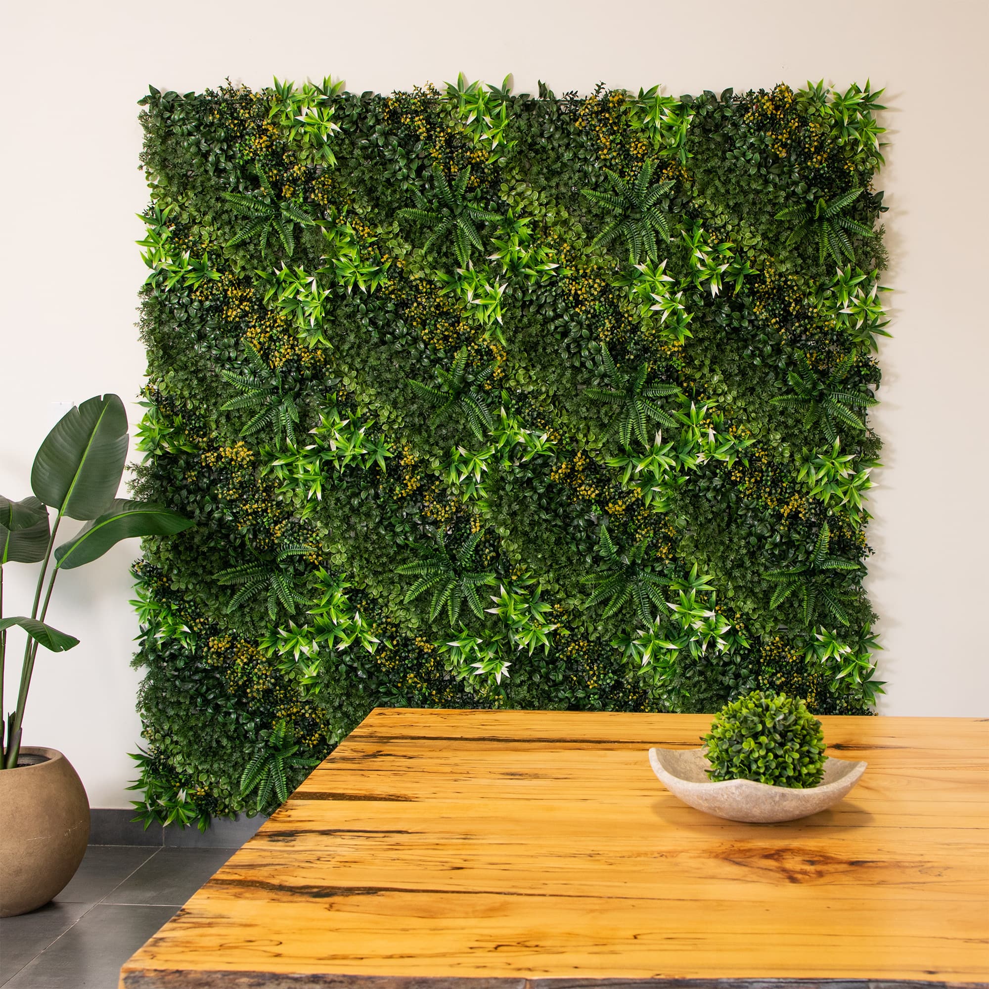 20" x 40" Hawaiian Islands Artificial Living Wall Panel